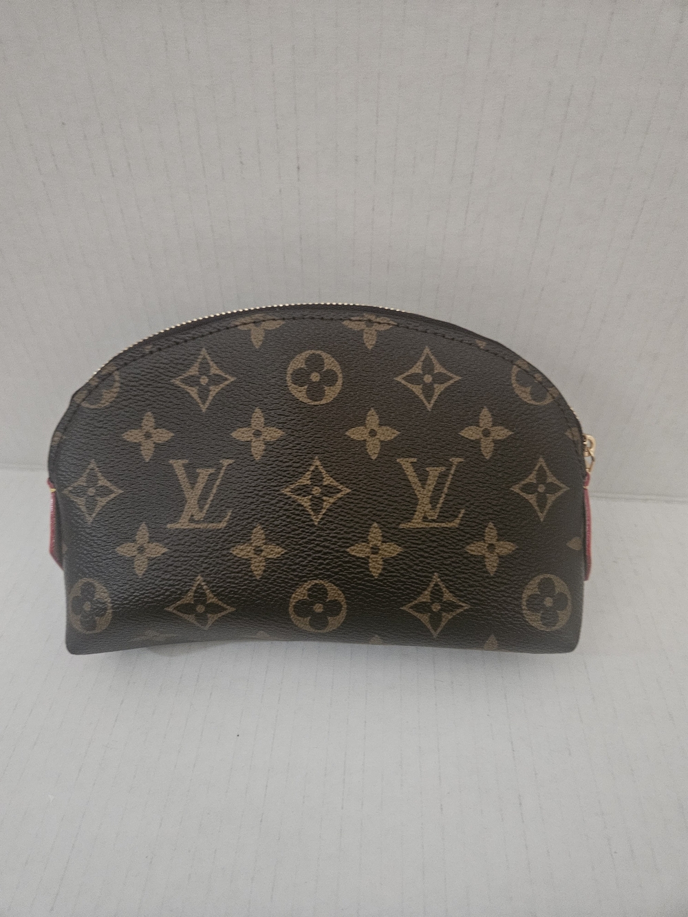 Monogram Dome Cosmetic Case - Brown & Tan